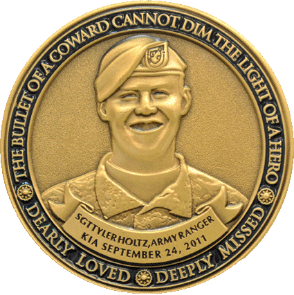 Tyler Holtz Rememberence Coin